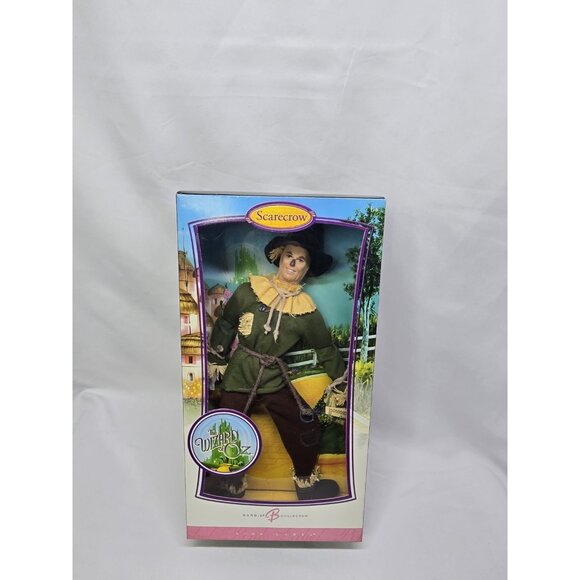 2006 Barbie Wizard Of Oz Scarecrow Doll K8689 Pink Label Ken Doll Mattel New - Picture 9 of 14